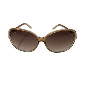 NEW‎ w/o Tags Calvin Klein Woman's Plastic Sunglasses Sand Crystal CK 782